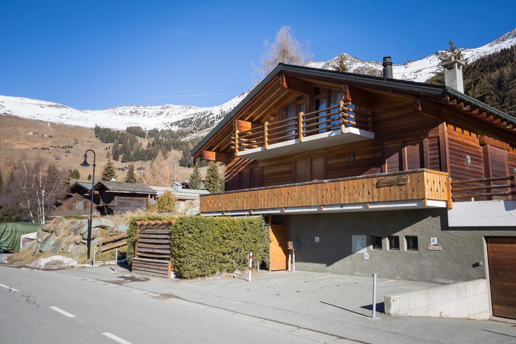 Apartment Oiseau Bleu 05 Verbier Exterior foto